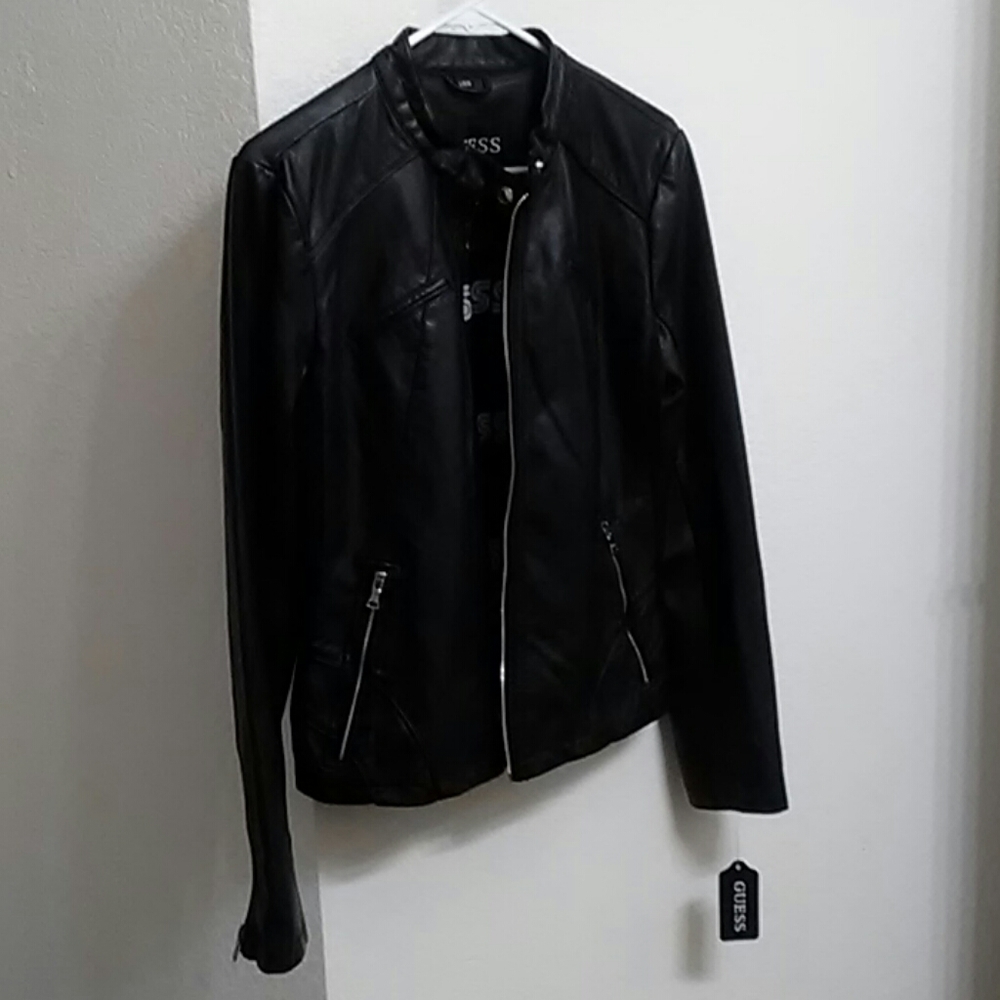 Faux Leather Jacket